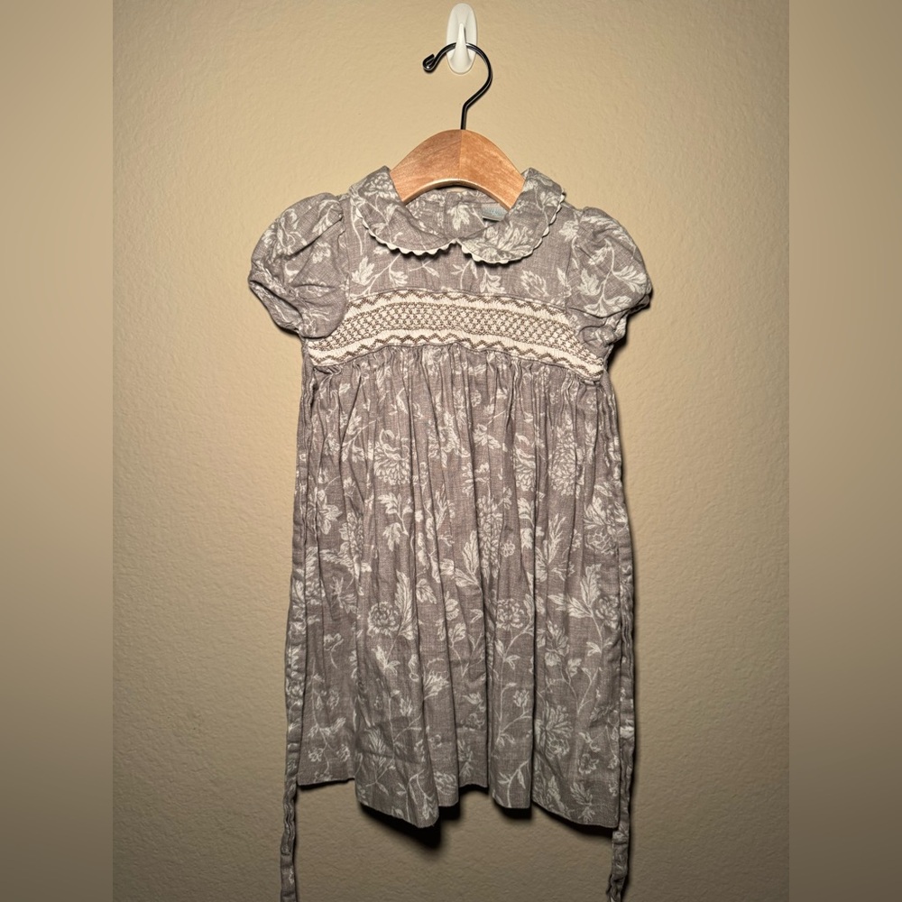 Edgehill Collection 24 months infant Smocked Floral Dress
